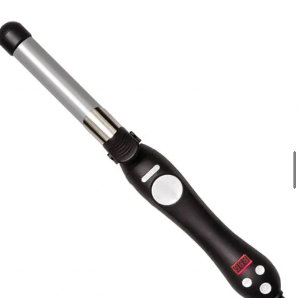 The Beachwaver Co. Black and Silver Curling Wand